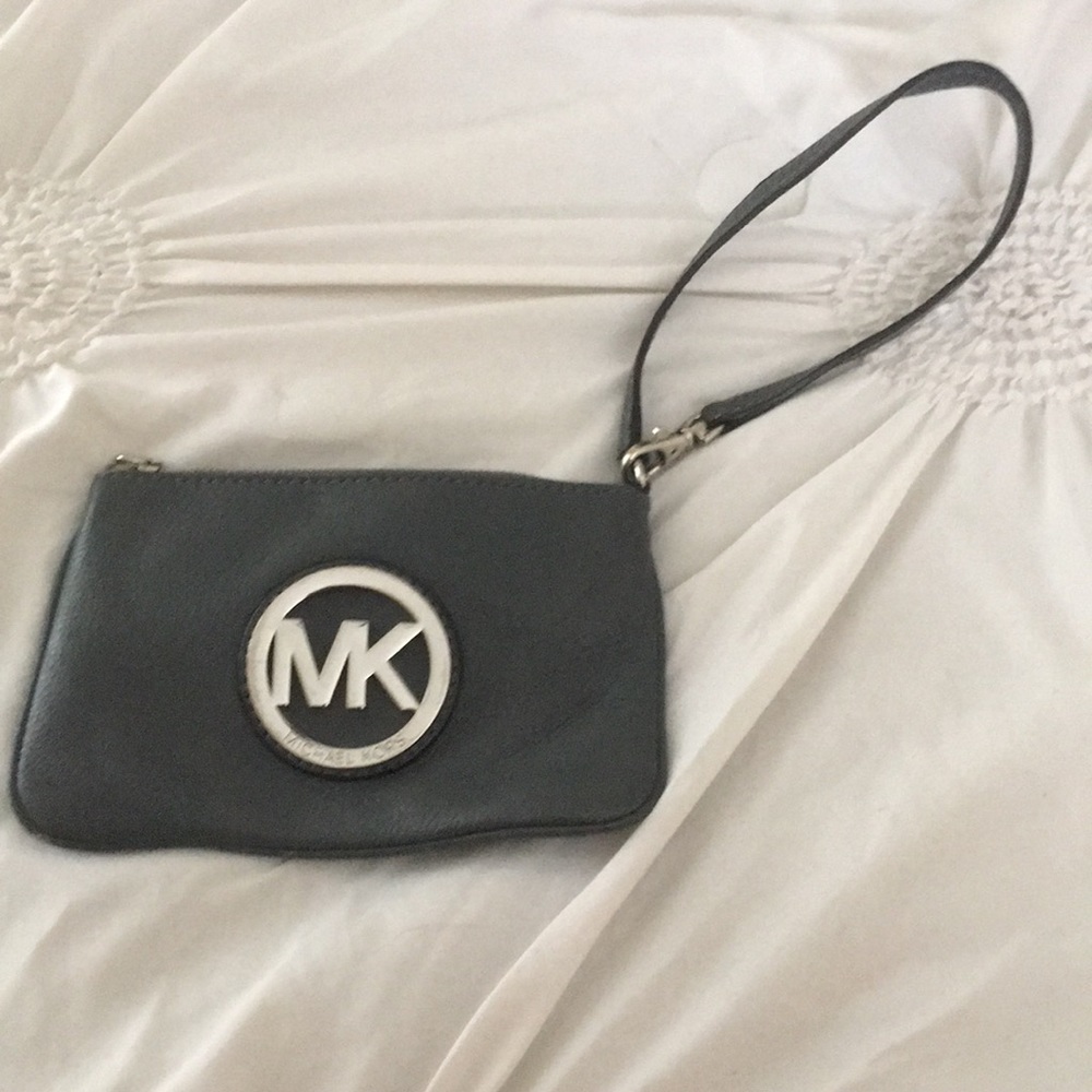 Michael Kors Grey Wristlet